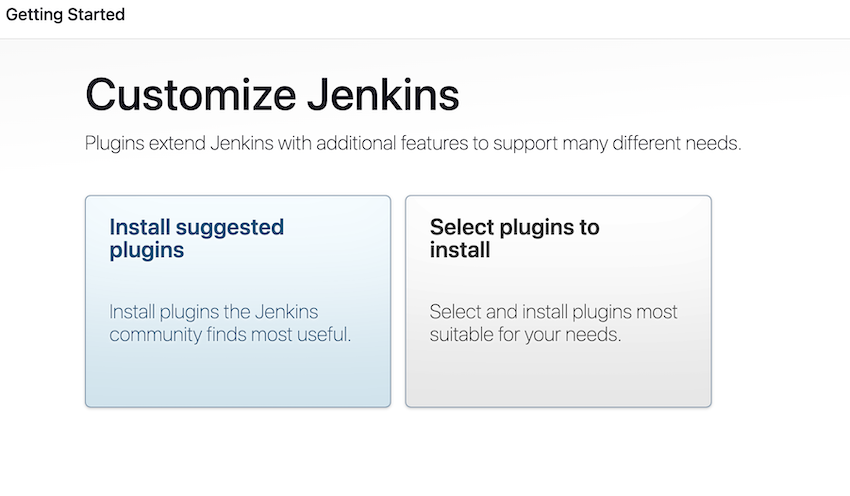 jenkins setup